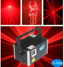 Free Shipping 3W Single Red Color SD Card Outdoor Christmas Laser